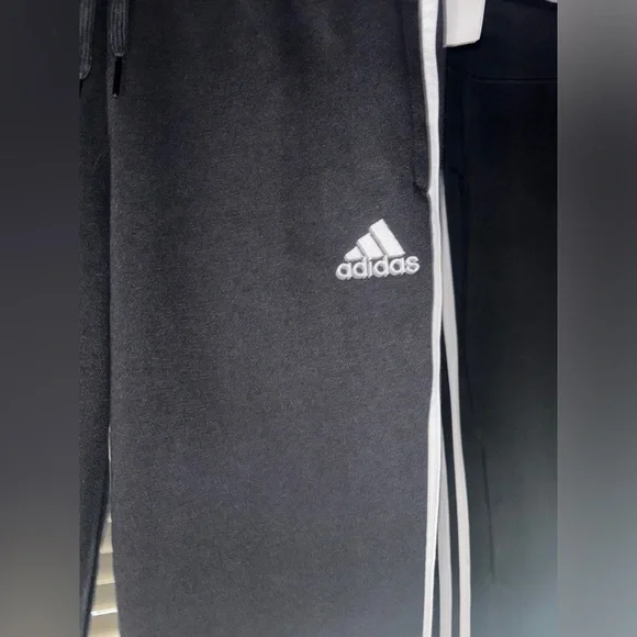 NWOT high waisted 3 stripe legs adidas small ladies joggers - Picture 7 of 14